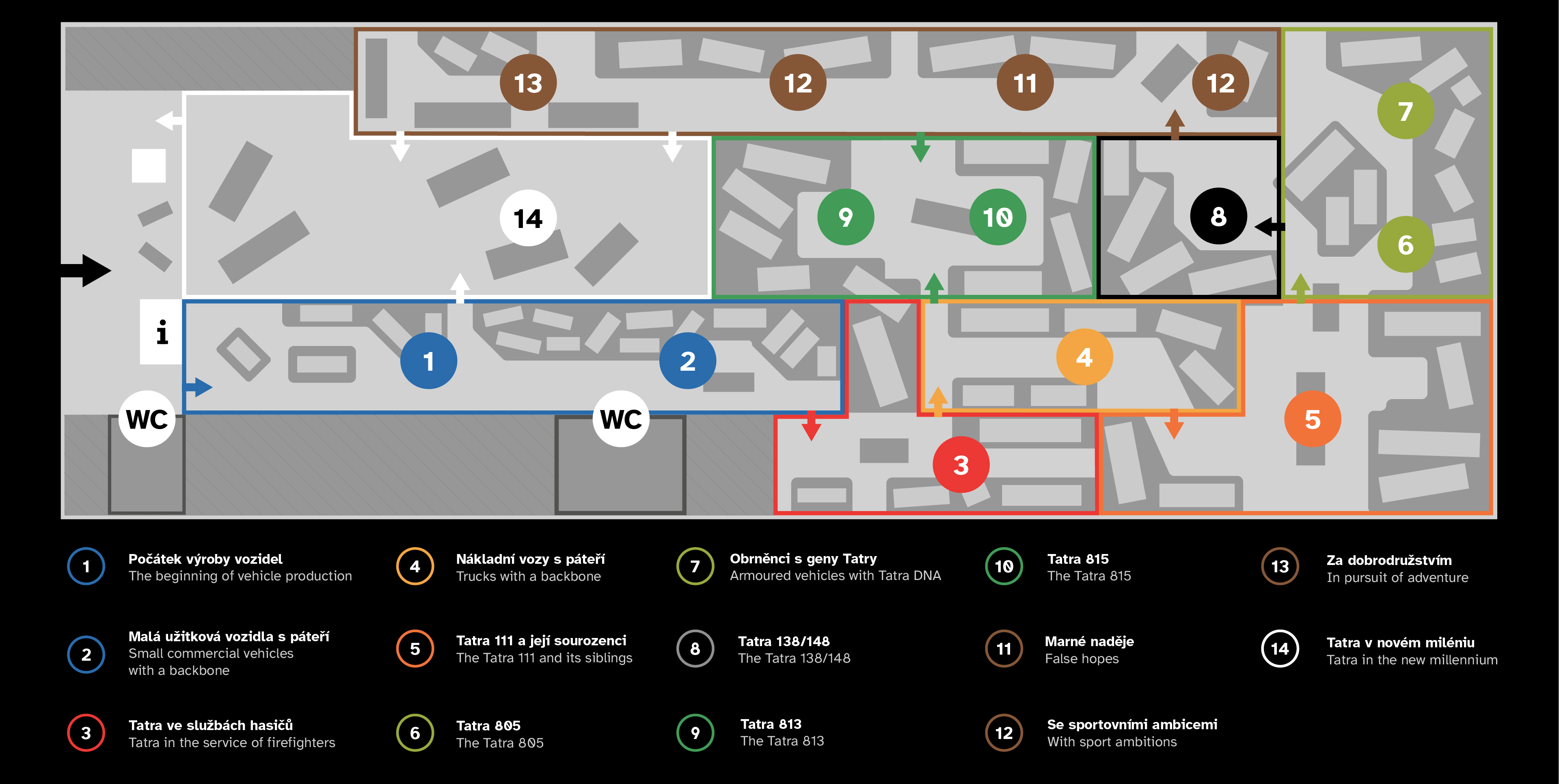 mapa expozice mnat